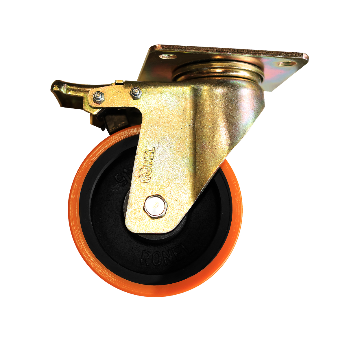 Колесо большегрузное полиуретановое RONEL RN01 CPU 200 F
